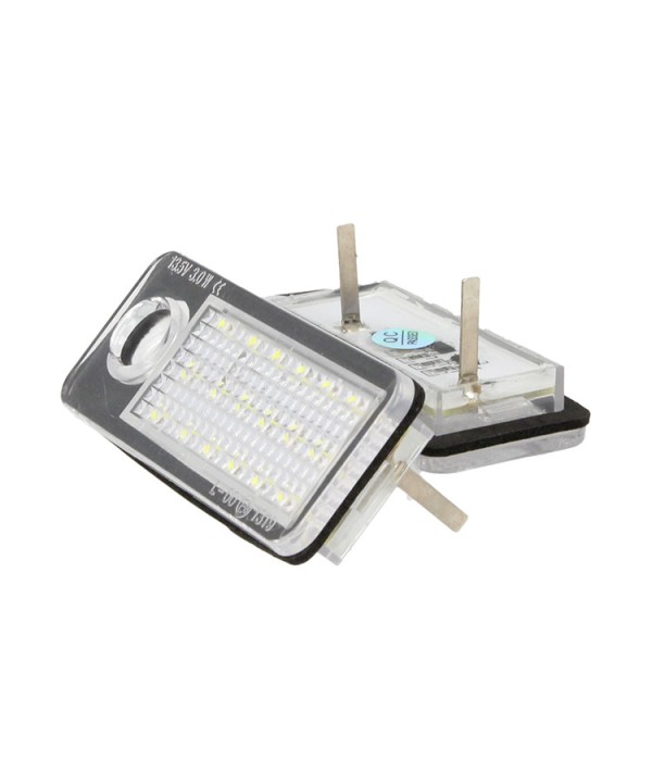 Kit Luci Targa Led Audi A6 C5 4B Avant Wagon 1998-2005 Bianco Canbus No Errore