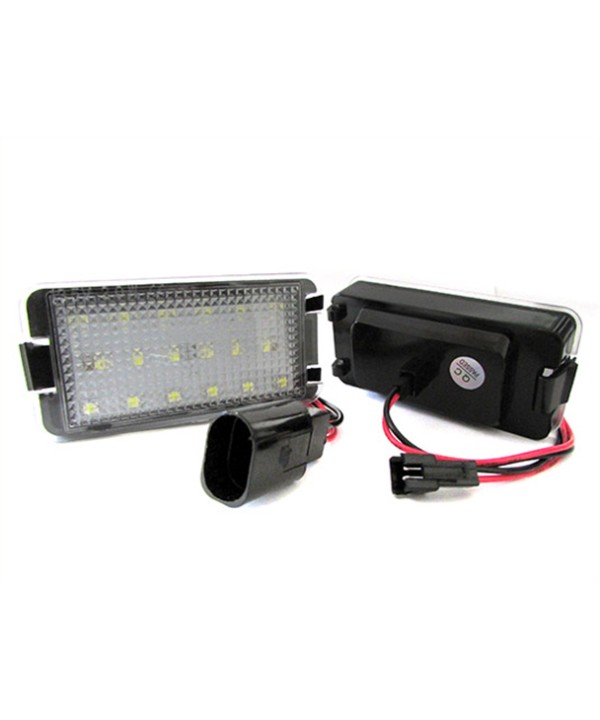 Kit Luci Targa Led Seat Ibiza 97-08 Leon 99-05 Altea Arosa Cordoba 93-08 Toledo III 04-09 Bianco