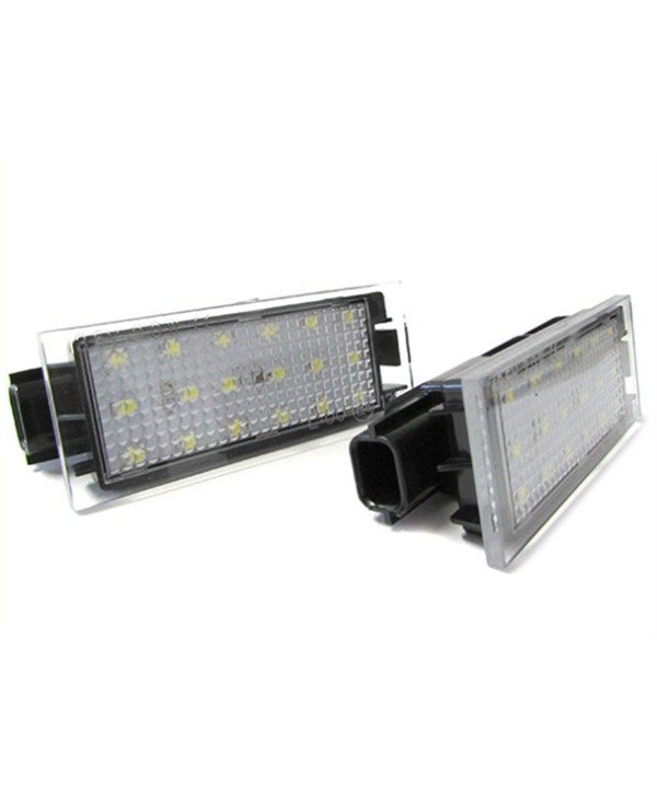 Kit Luci Targa Led Renault Twingo Clio III Megane II III Kombi Laguna II III Velsatis Master Dopo 2006