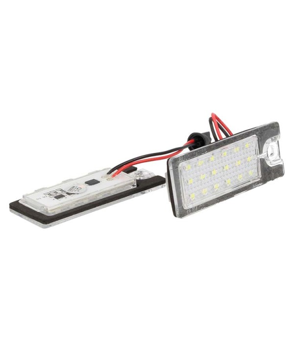 Kit Luci Targa Led Volvo V70 XC70 S60 S80 XC90 Bianco Ghiaccio