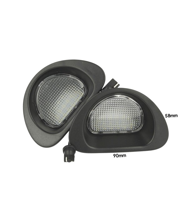Kit Luci Targa Led Peugeot 107 2005-2014 Citroen C1 2005-2013 OEM 6340E2 12V 3W Bianco Canbus