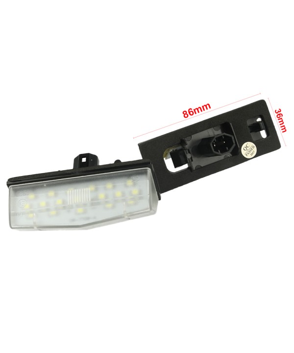 Kit Luci Targa Led Lexus NX200T 300H AGZ1 AYZ1 RX450H 200T AGL2 GYL2 CT200H ZWA10 OEM 81204 76010 Bianco Canbus