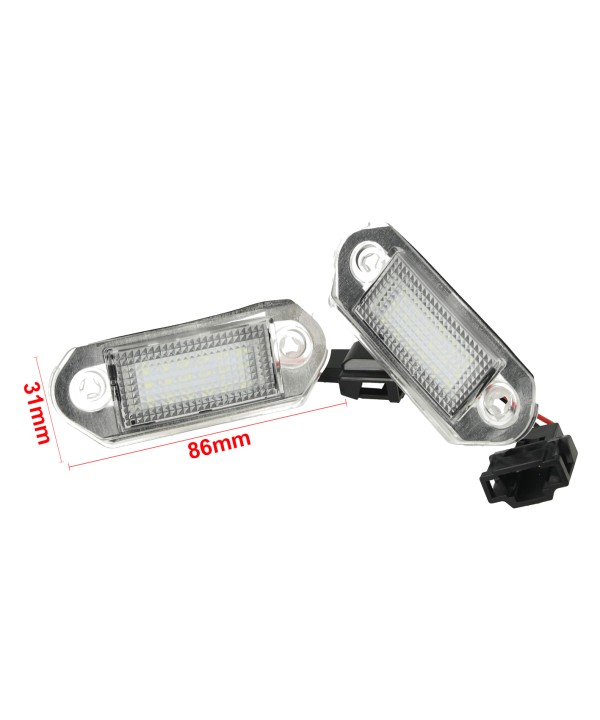 Kit Luci Targa Led VW Golf 3 Variant 1993-1999 Verno Jetta 3 1992-1998 12V 3W Canbus Bianca