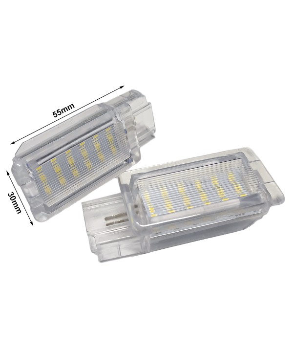 Kit Luci Targa Led Buick LaCrosse 2013-2016 Chevy Trax 2013-2014 OEM 13503059 Canbus Bianco