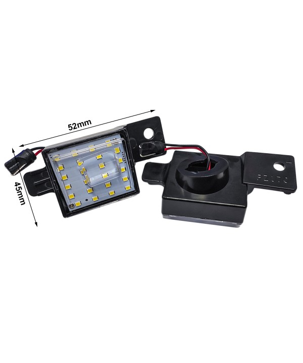 Kit Luci Targa Led Chevrolet Silverado 1500 2014-2018 OEM GM2875100 Canbus Bianco 12V 5W