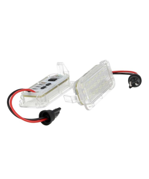 Kit Luci Targa Led Ford Focus 5d Mondeo Fiesta Dopo 2009 Jaguar XF Colore Bianco