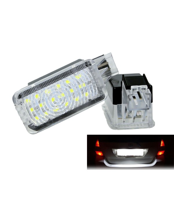 Kit Luci Targa Led Acura ZDX TLX TL RLX MDX 12V 5W Bianco No Errore