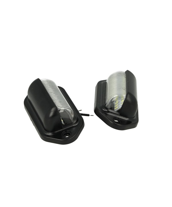 Kit Luci Targa Led Universale 12V 2W Lampada Ingombro Luci Targa Per Moto Auto Rimorchio Furgone Barca Omologato CE E8