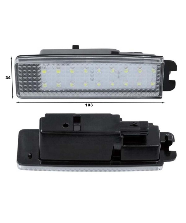 Kit Luci Targa Led Toyota J200 Land Cruiser Lexus LX570 OEM 81270-60460