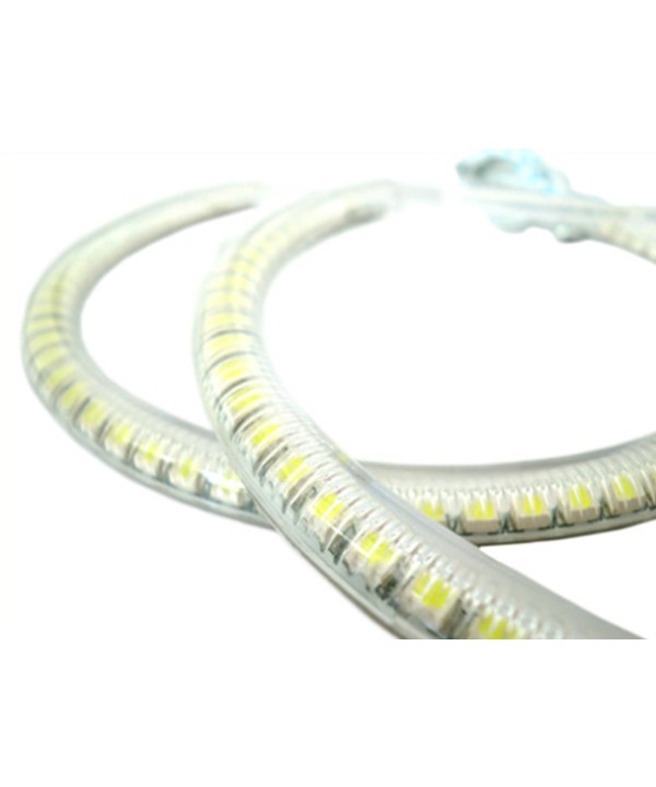 Coppia Angel Eyes Anello Led Semicircolare Diametro 127mm