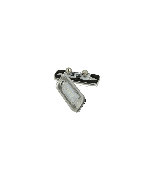 Kit Luci Targa Led Mercedes Benz W209 Bianco Canbus No Errore 12V 2W