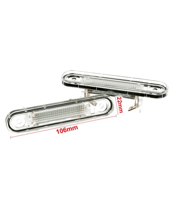 Kit Luci Targa Led Mercedes Benz Class E W124 W201 Class C W202 A1248200256