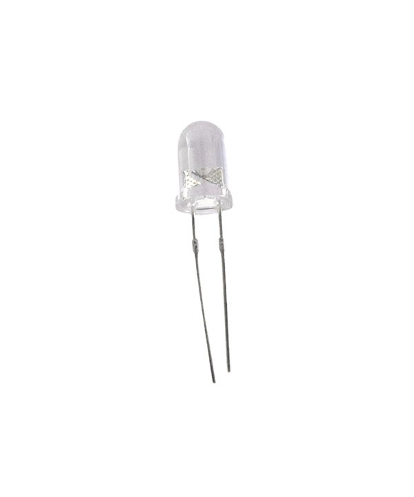 Confezione Da 500 PZ Led F5 Diametro 5mm Colore Rosso Red 600-650nm 2,0-2,2V Gamba Corta