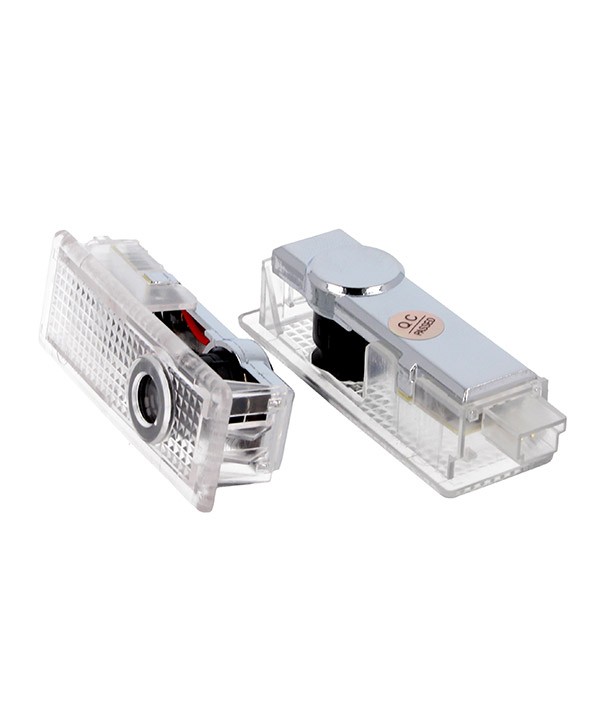Kit Luci Led Logo Proiettori Auto Portiere Land Rover Range Rover Sport Plug & Play Senza Modifica
