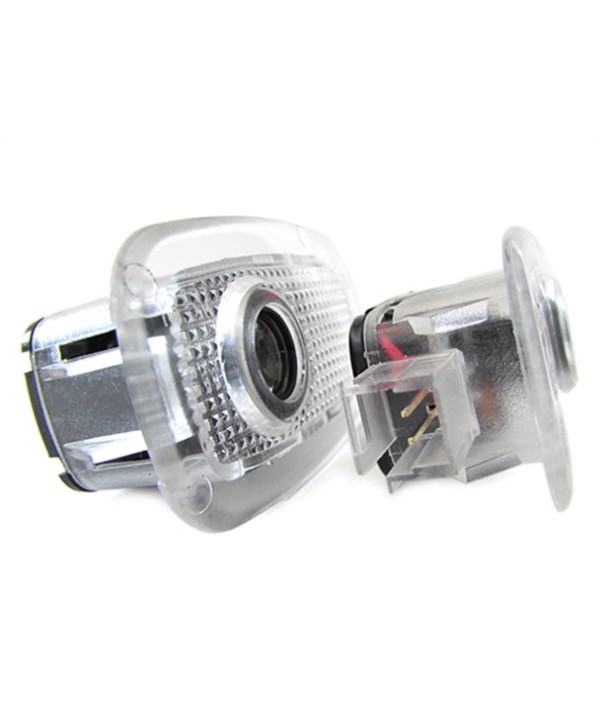 Kit Luci Led Logo Proiettori Auto Portiere Mercedes Benz Class C CL S W216 W221 Senza Modifica Plug & Play