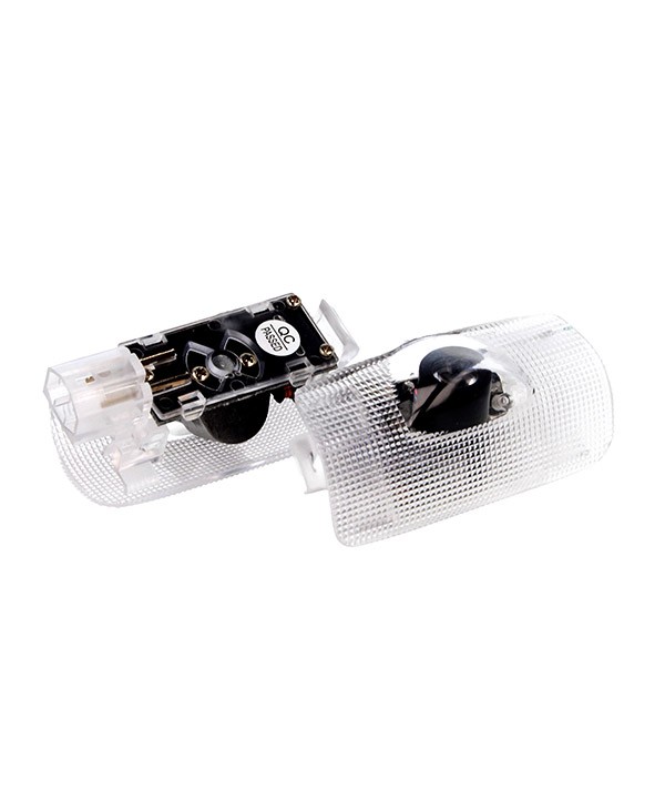 Kit Luci Led Logo Proiettori Auto Portiere Nissan Teana 08-13 Tourle Senza Modifica