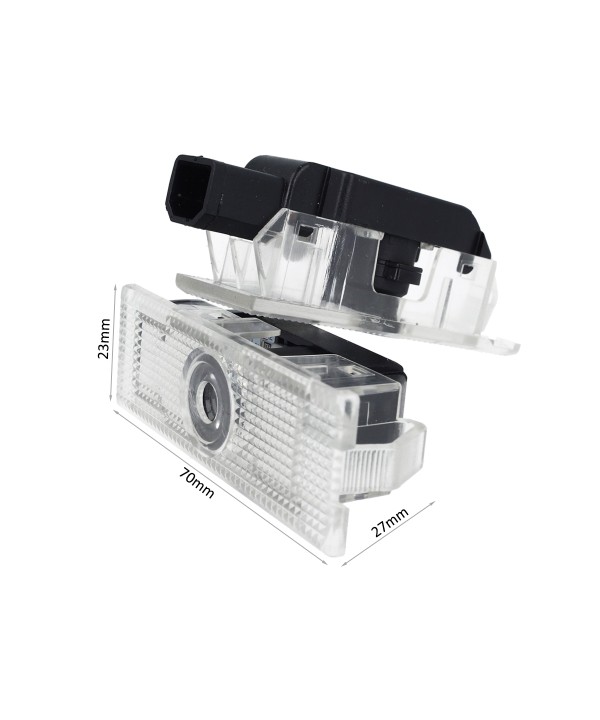 Kit Luci Led Logo Proiettori Auto Portiere Per Fiat 500X 500L Punto EVO Bravo MK2 II Grande Punto Croma Tipo