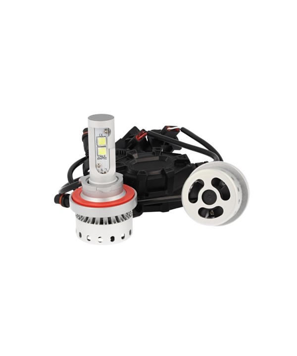 Kit Full Led Canbus H13 40/40W 5000 Lumens Con Ventilatore 12V 24V 4 Cree XHP 50