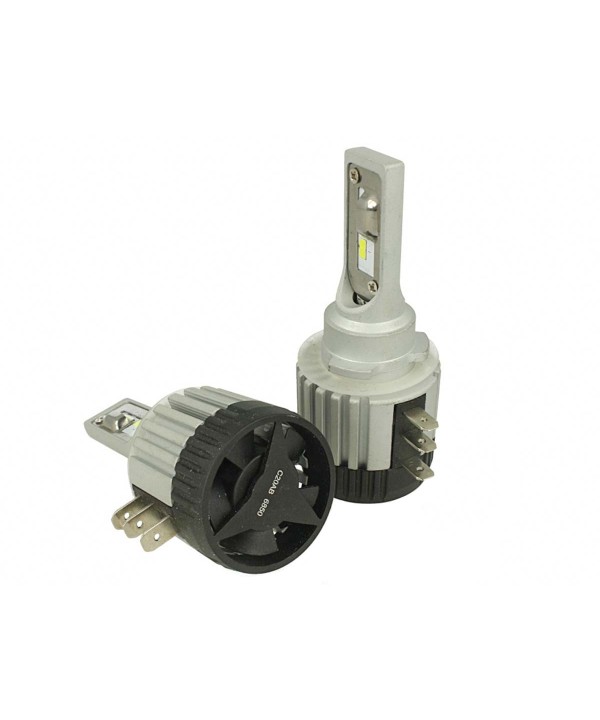 Kit Full Led Canbus H15 40W Canbus Per VW Golf 6 7 Ford Transit Custom Kuga Audi A6 Citroen Jumper Peugeot Boxer Fiat Ducato Luci Diurne e Abbagliante