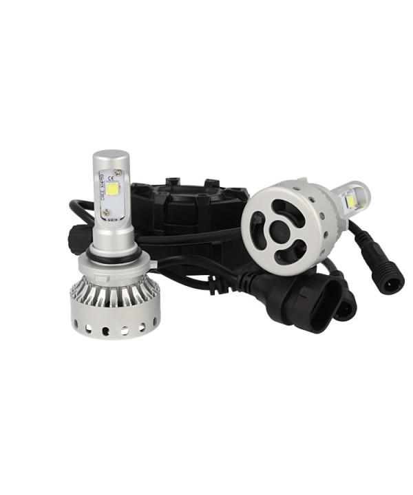 Kit Full Led HIR2 9012 40W 5000 Lumens Con Ventilatore Per Toyota Aygo IQ Prius Auris Opel Astra GTC Cascada Nissan Maxima