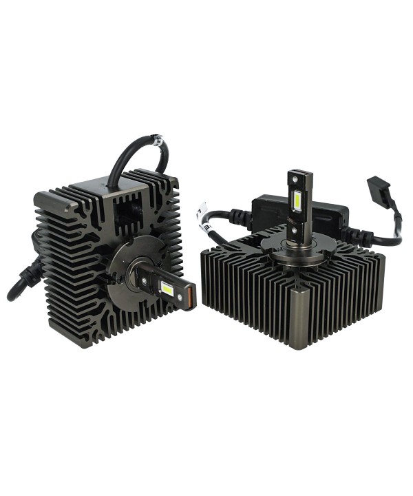 Kit Full Led Canbus Lampada D5S 35W 12V Piu Lumisoso Dello Xenon Originale