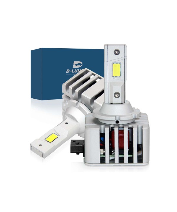 Lampada Led D1S D1R 35W 85V 6000K Senza Led Driver Plug Play Senza Modifica Piu Lumisoso Dello Xenon Originale