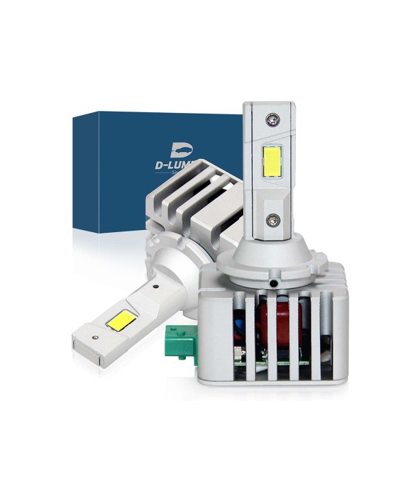 Lampada Led D3S D3R 35W 42V 6000K Senza Led Driver Plug Play Senza Modifica Piu Lumisoso Dello Xenon Originale