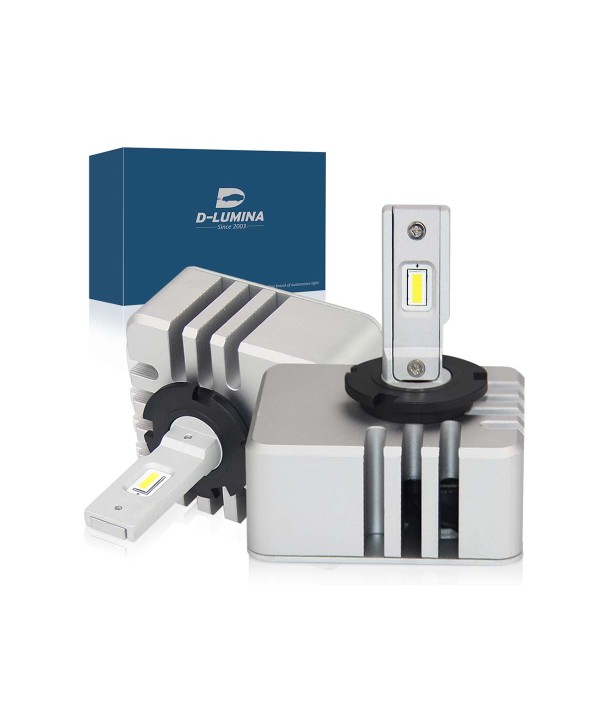 Lampada Led D5S 35W 12V 6000K Senza Led Driver Plug Play Senza Modifica Piu Lumisoso Dello Xenon Originale