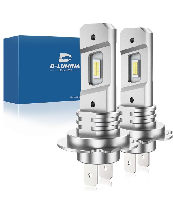 Kit Full Led Compatto H7 12V 45W 6000 Lumen Canbus All In One IP65 Senza Ventola
