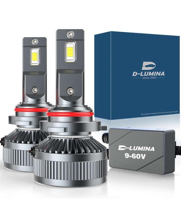 Kit Full Led Ultra Mini HB3 9005 HB4 9006 130W 12V 24V 6000K 13000 Lumen IP67 100% Canbus Piu Luminoso