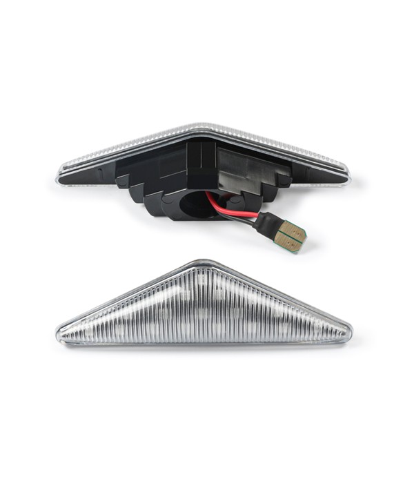 Kit Freccia Laterale a Led Side Marker Lente Trasparente Luce Arancione Per Ford Focus MKI Mondeo MK3 OEM 1063835 1065645