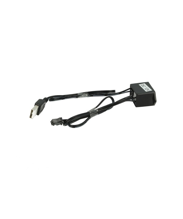 Alimentatore Trasformatore Con USB 5V Per Stringa EL Striscia Neon Led