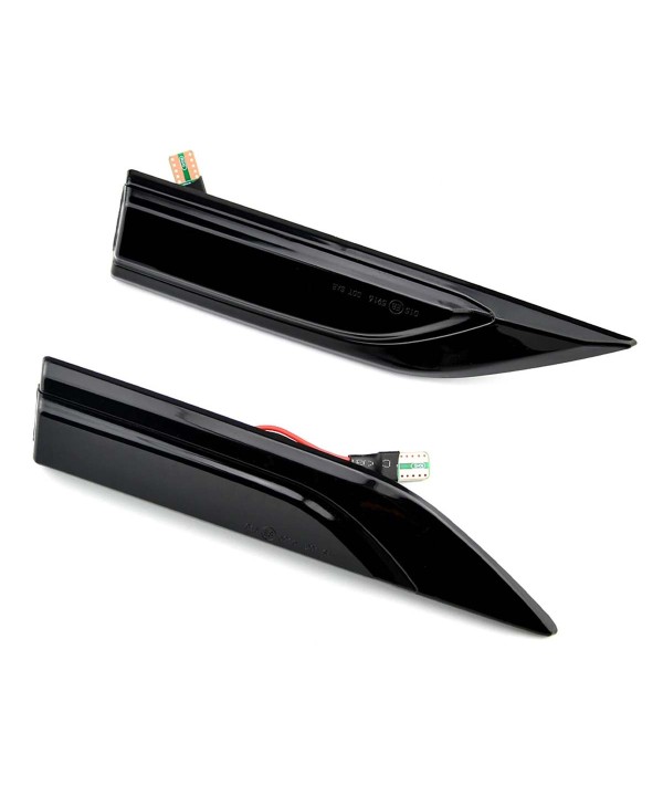 Kit Freccia Laterale a Led Side Marker Lente Fume Luce Arancione Dinamica Per VW Caddy MK4 Dopo 2015 OEM 7E0949101