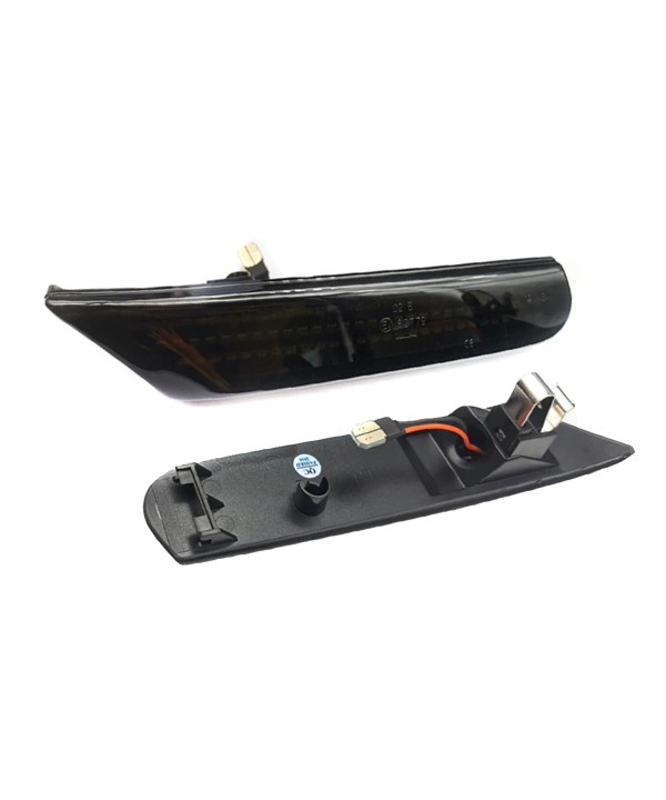 Kit Freccia Laterale a Led Side Marker Dinamica Lente Fume Porsche 911 Boxster 996 Resistenza Inclusa
