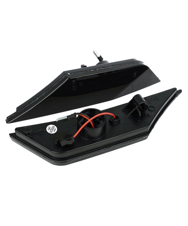 Kit Freccia Laterale a Led Side Marker Dinamica Lente Fume Honda Civic 10 2016-2019 + DRL Forma L