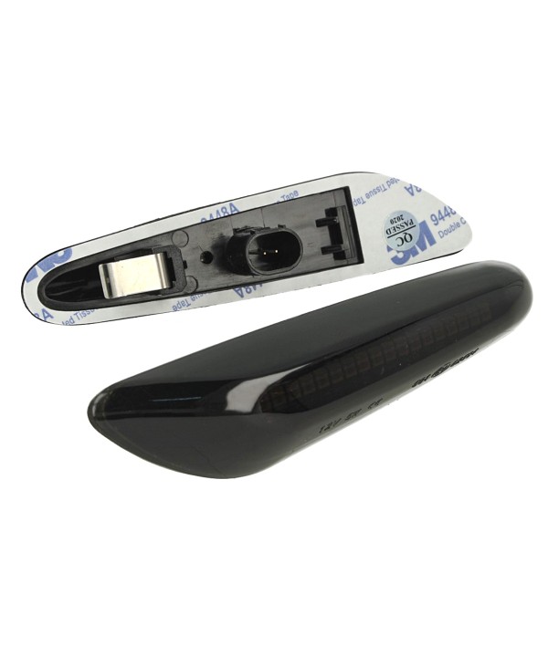 Kit Freccia Laterale a Led Side Marker Dinamica Lente Fume BMW E36 E46 E90 E91 E60 E61 X1 E84 X3 E83 X5 E53