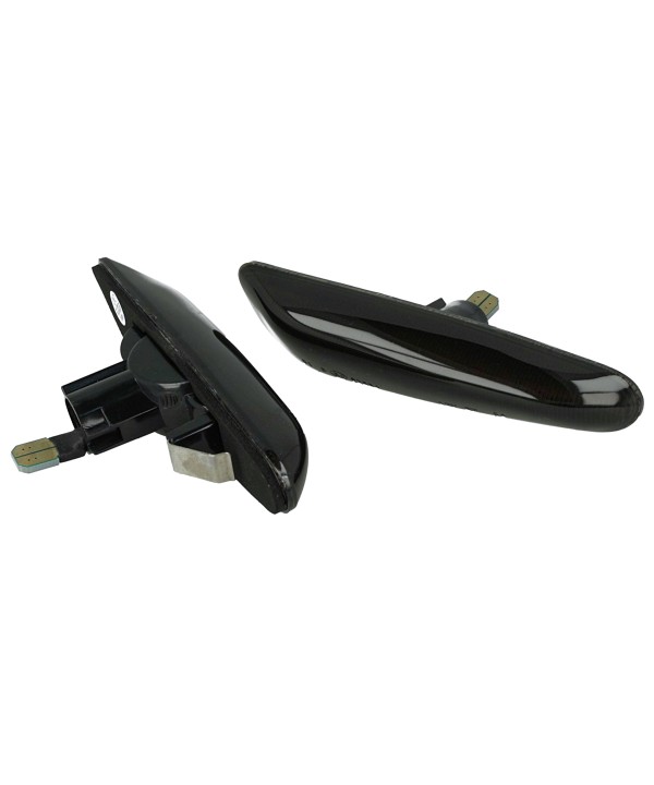 Kit Freccia Laterale a Led Side Marker Dinamica Lente Fume BMW X1 E84 X3 E83 X5 E53 E46 E36 E90 E91 E60 E61 E81 E82 E87 E88 E92 E93