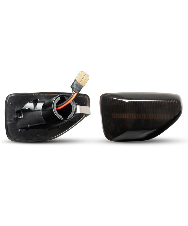 Kit Freccia Laterale a Led Side Marker Dinamica Lente Fume Dacia Logan Sandero II Duster 261651140R