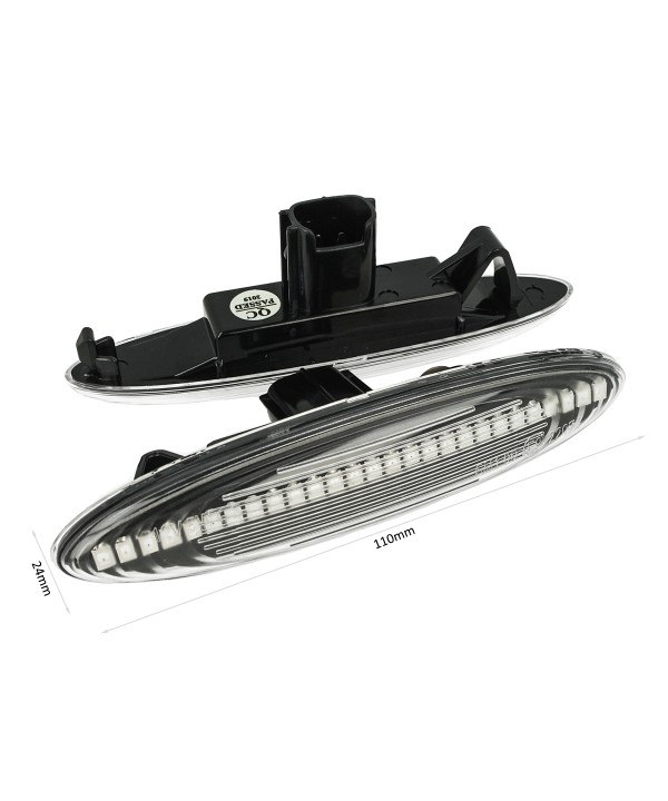 Kit Freccia Laterale a Led Side Marker Dinamica Lente Trasparente Lexus IS250 IS350 Toyota Highlander Kluger GSU 4 OEM 81730-30131