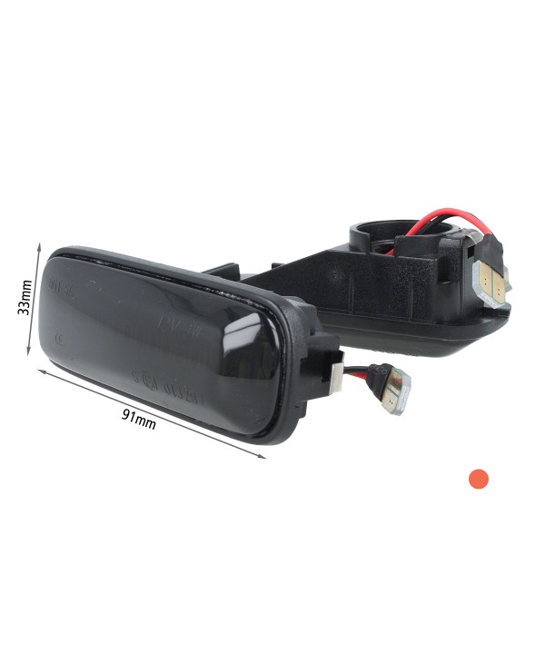 Kit Freccia Laterale a Led Side Marker Dinamica Lente Fume Honda Civic Ballade Hatchback Sedan 1995-1999