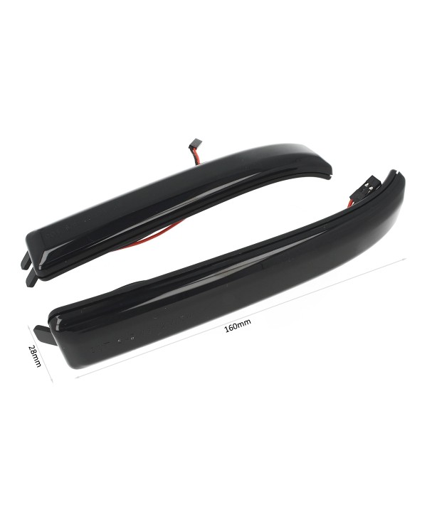 Kit Freccia Laterale a Led Side Marker Dinamica Lente Fume Ford F-150 Raptor OEM 9L3Z17E748BA 9L3Z17E749BA