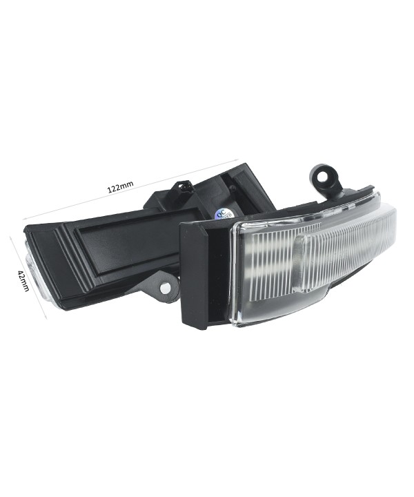 Kit Freccia Led Specchietto Retrovisore Dinamico Sequenziale Ford F150 Dopo 2015 GL74-13B382-A Lente Trasparente Arancione