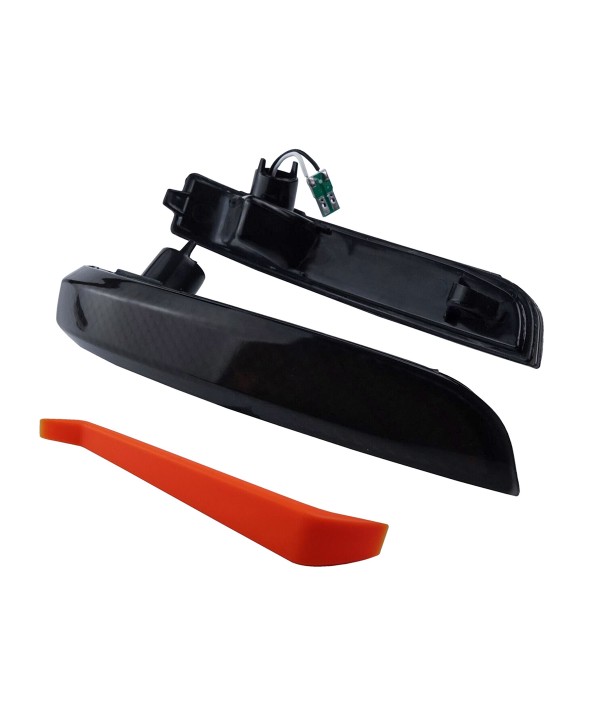 Kit Freccia Led Specchietto Retrovisore Dinamico Sequenziale Ford Kuga Escape EcoSport Lente Fume Arancione