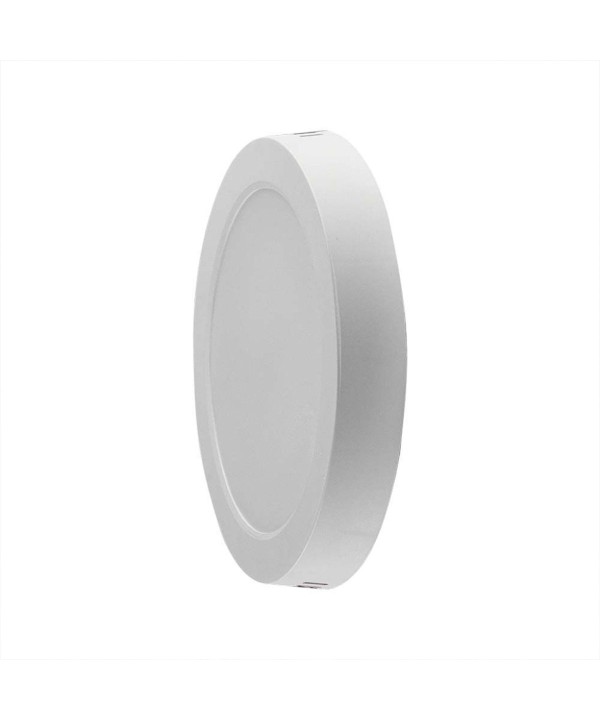 Plafoniera Pannello Led Slim Montaggio a Plafone Rotondo 12W 1200LM 000K SKU-7874