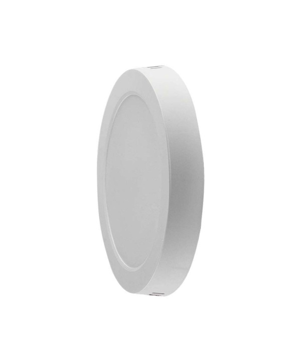 Plafoniera Pannello Led Slim Montaggio a Plafone Rotondo 18W 1980LM 4000K SKU-7877