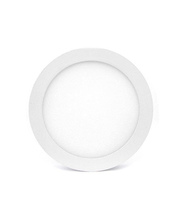 Plafoniera Faretto Led Da Soffitto Muro Parete Rotonda 6W Bianco Caldo Diametro 120mm
