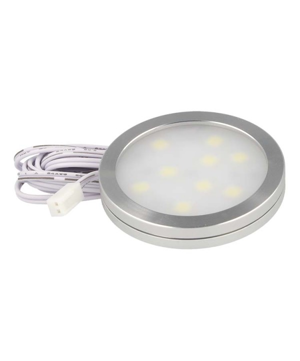 Mini Plafoniera Faretto Led Super Slim 2W 12V Bianco Caldo