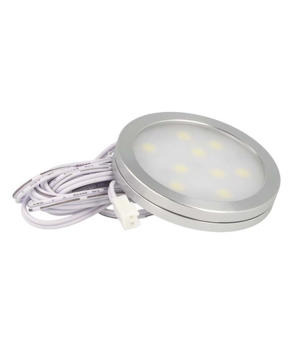 Mini Plafoniera Luce Led Super Slim 2W 12V Bianco Neutro