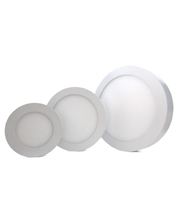 Plafoniera Faretto Led Da Soffitto Muro Parete Rotonda 18W Bianco Neutro Diametro 225mm