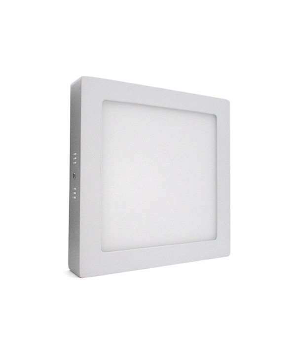 Plafoniera Faretto Led Da Soffitto Muro Parete Quadrata 24W Bianco Freddo 300X300mm
